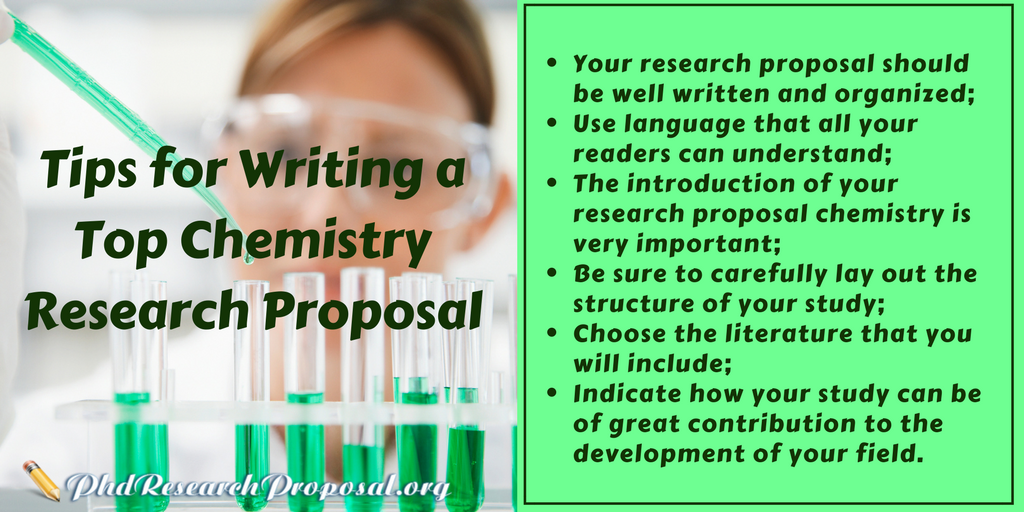 sample of chemistry research proposal