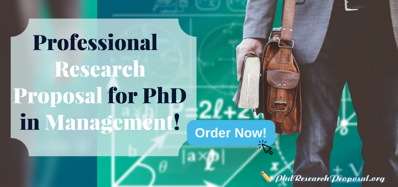 writing research proposal for phd in management