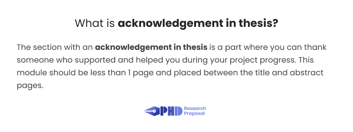 thesis acknowledgement thesis acknowledgement