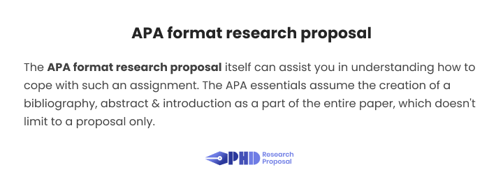 apa research proposal format apa research proposal format