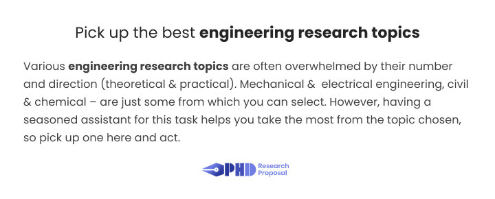 experimental research topics for engineering students