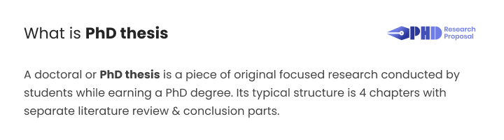 phd thesis phd thesis