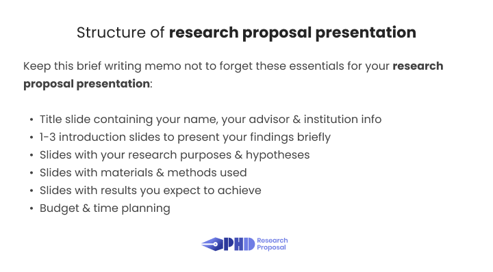 research proposal presentation research proposal presentation