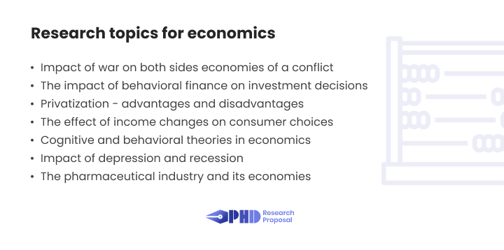 research topics on economic systems