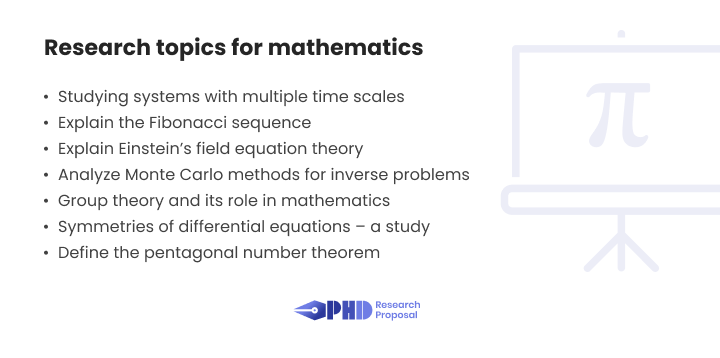 research topics in mathematics research topics in mathematics