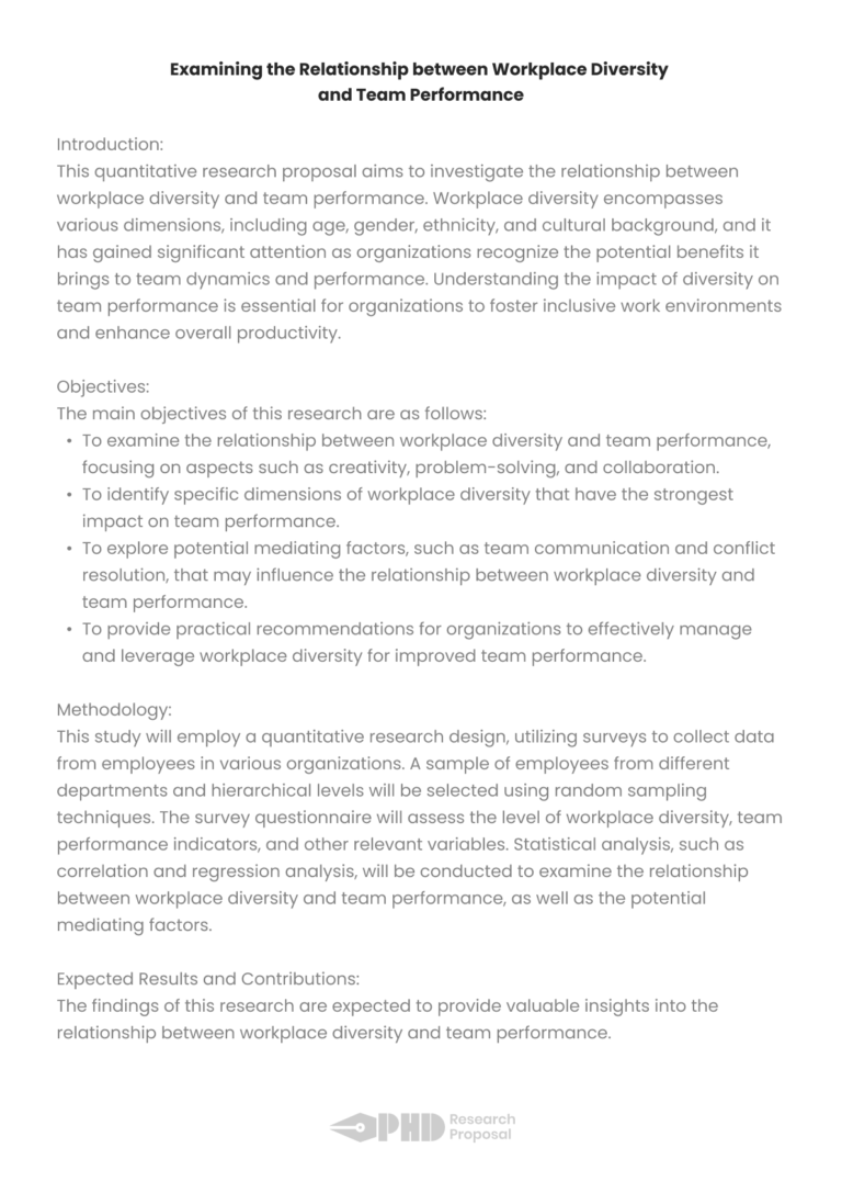 Expert Advice on Quantitative Research Proposal Topics